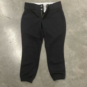 Champro Girls Fastpitch Softball Pants Black - Large NWOT
